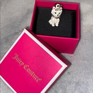 Juicy Couture Maltese dog charm